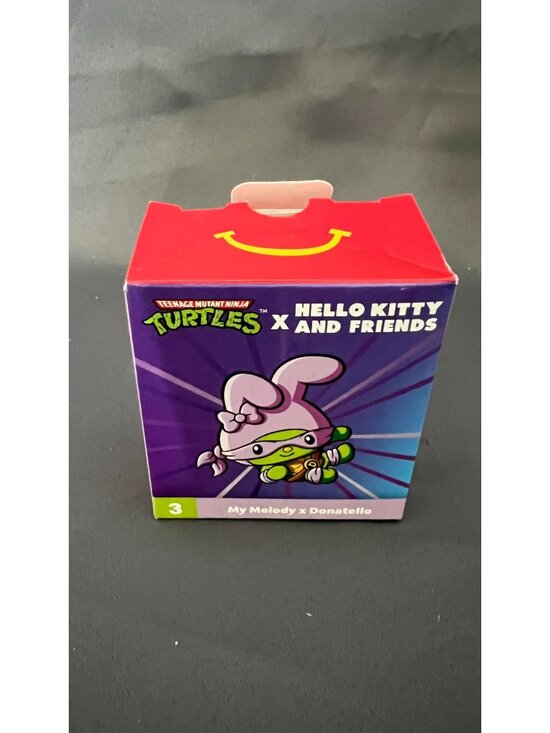 McDonald's Other - Teenage Mutant Ninja Turtles X Hello Kitty My Melody & Donatello McDonalds Toy 2
